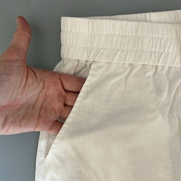 NWT Andie Swim The Madeira Pant - Linen Coco Size M - Picture 6 of 9